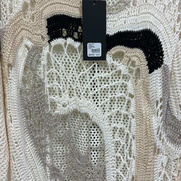 Plus size 6th&Lane open weave sweater - Picture 2 of 8